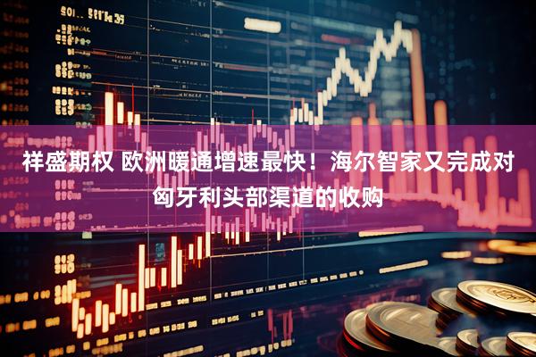 祥盛期权 欧洲暖通增速最快！海尔智家又完成对匈牙利头部渠道的收购